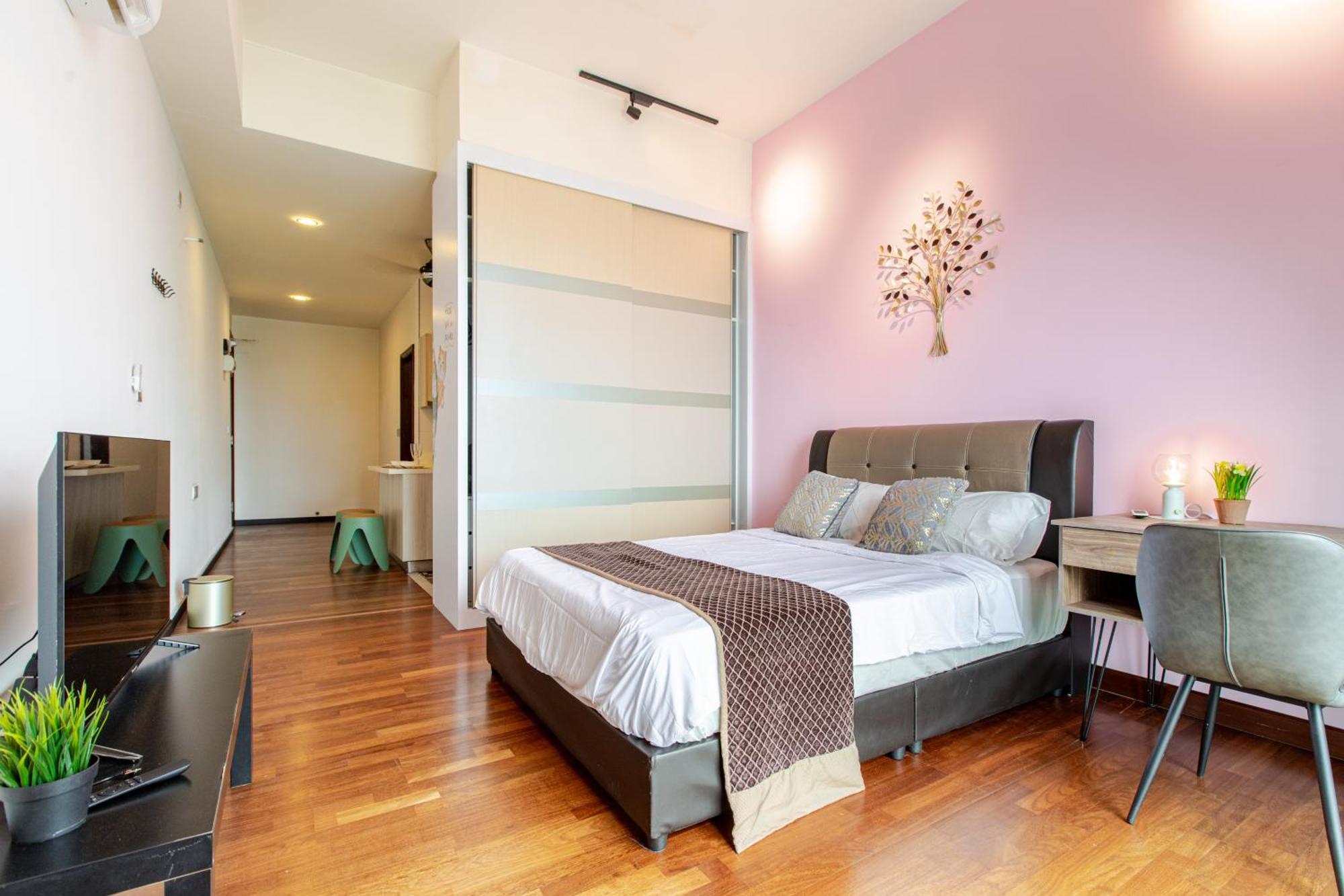 Paragon Suites Studios With Private Jacuzzi Near Ciq Rts 新山 外观 照片